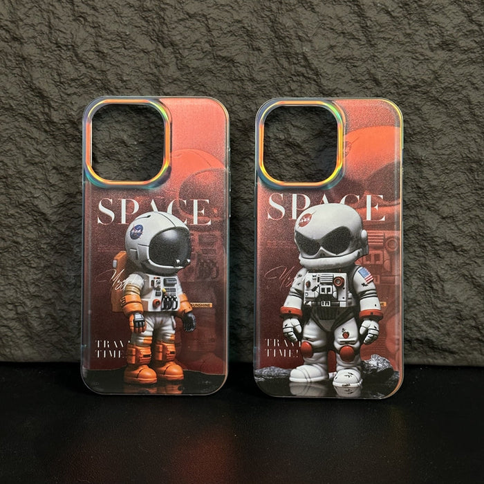 vvcases new original astronaut electroplated mobile phone case