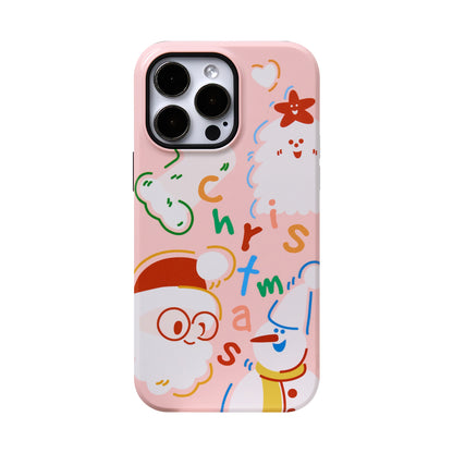 Winter Miracle: Cozy Christmas-themed Phone Case