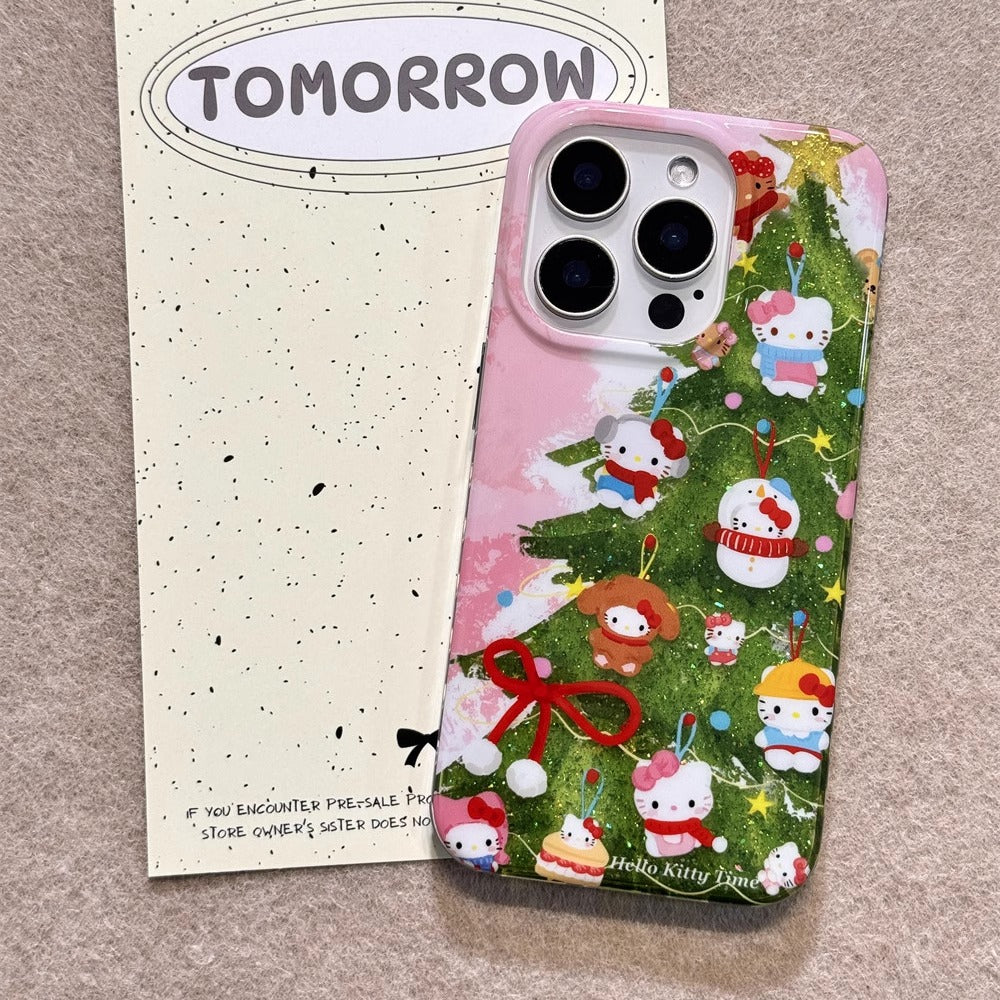 Winter Miracle: Cozy Christmas-themed Phone Case