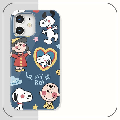 Peanuts Snoopy Themed Shockproof Phone Case