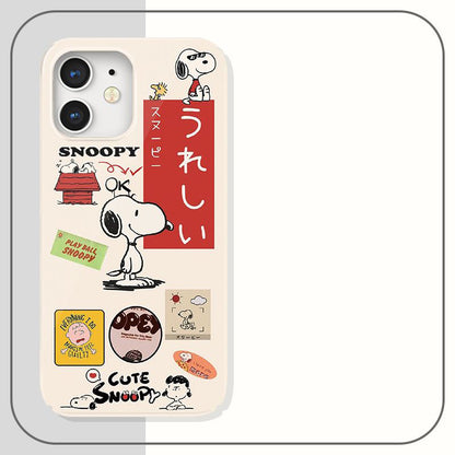 Peanuts Snoopy Themed Shockproof Phone Case