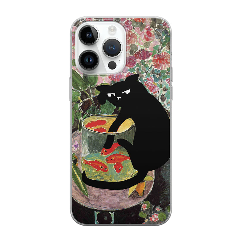 Cute kitten and puppy phone case