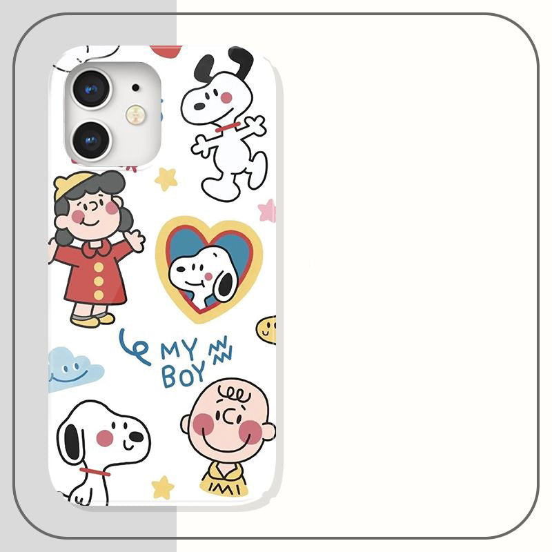 Peanuts Snoopy Themed Shockproof Phone Case