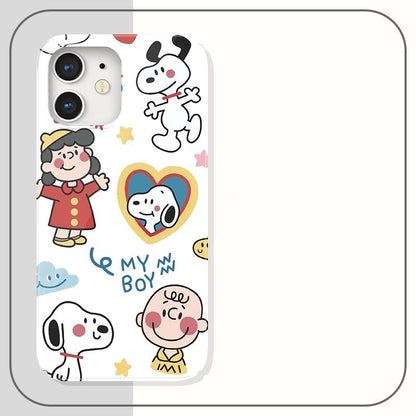 Peanuts Snoopy Themed Shockproof Phone Case