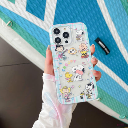 Peanuts Snoopy Themed Shockproof Phone Case