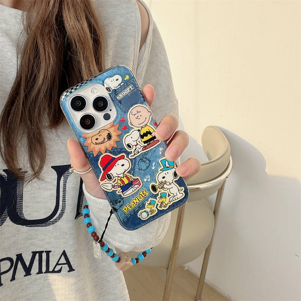 Peanuts Snoopy Themed Shockproof Phone Case