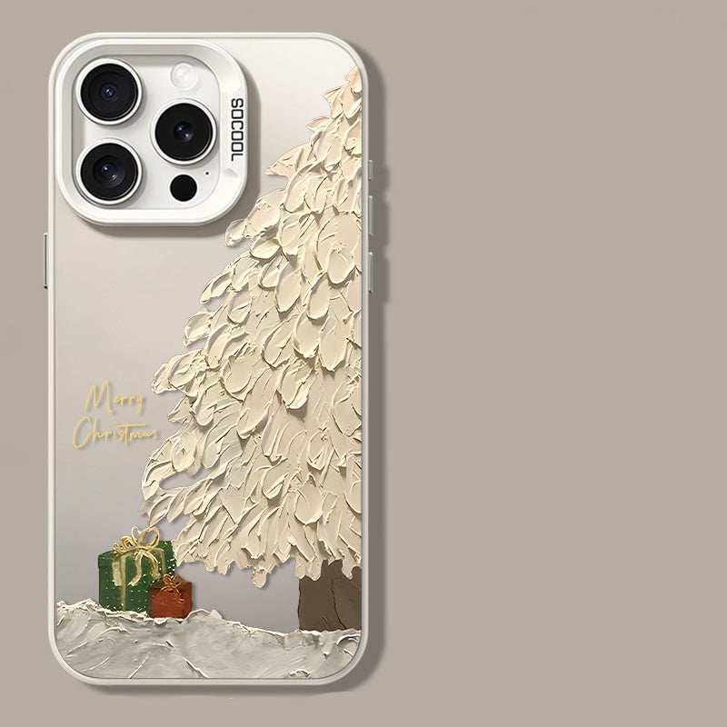 Winter Miracle: Cozy Christmas-themed Phone Case