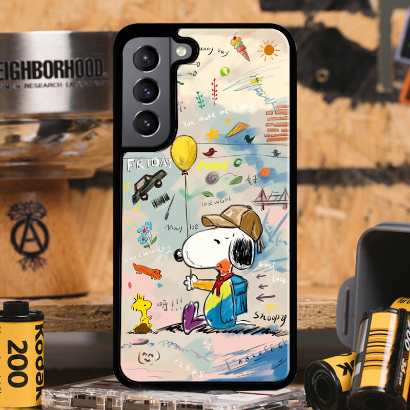 Peanuts Snoopy Themed Shockproof Phone Case