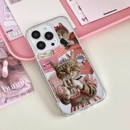 Cute kitten and puppy phone case