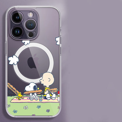 Cute Snoopy MagSafe Compatible phone case