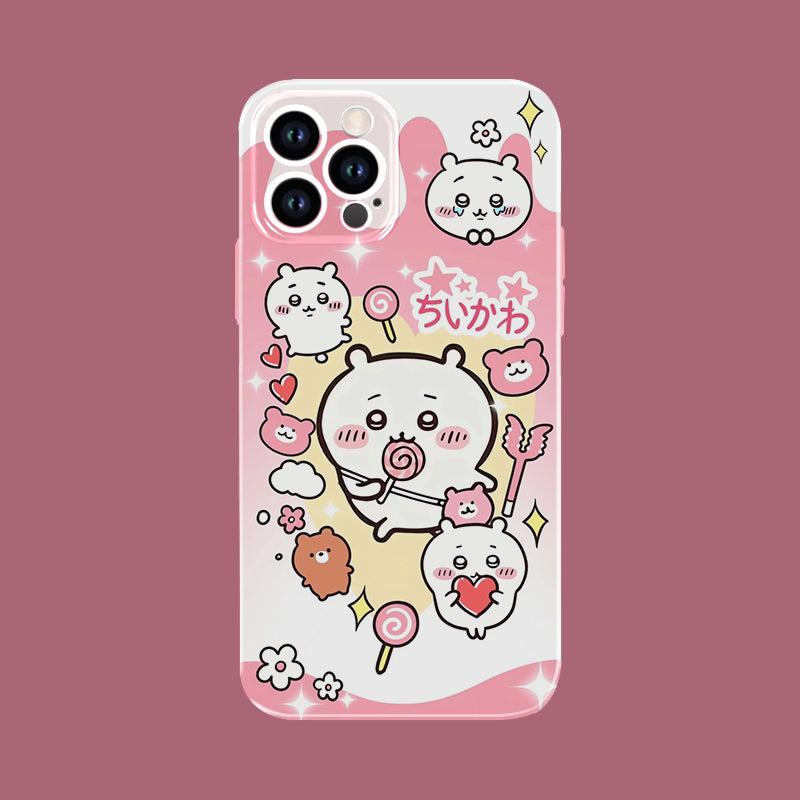 Cute chiikawa phone case