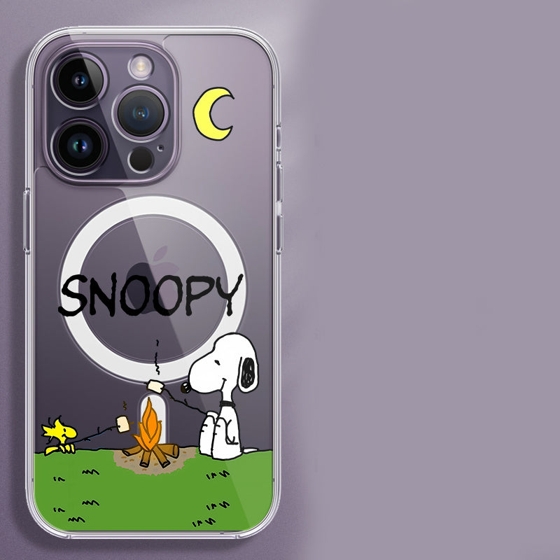 Cute Snoopy MagSafe Compatible phone case