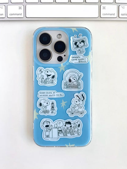 Peanuts Snoopy Themed Shockproof Phone Case