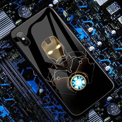 new original Iron Man luminous phone case