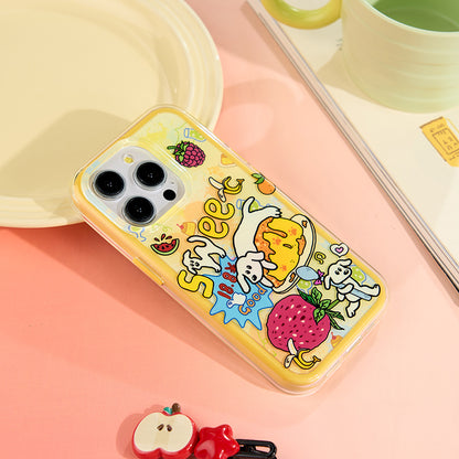 Cute kitten and puppy phone case