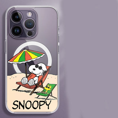 Cute Snoopy MagSafe Compatible phone case