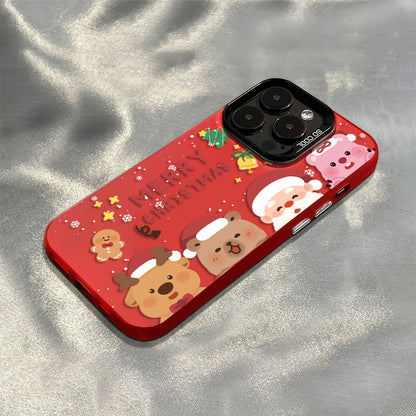 Winter Miracle: Cozy Christmas-themed Phone Case