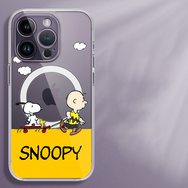 Cute Snoopy MagSafe Compatible phone case