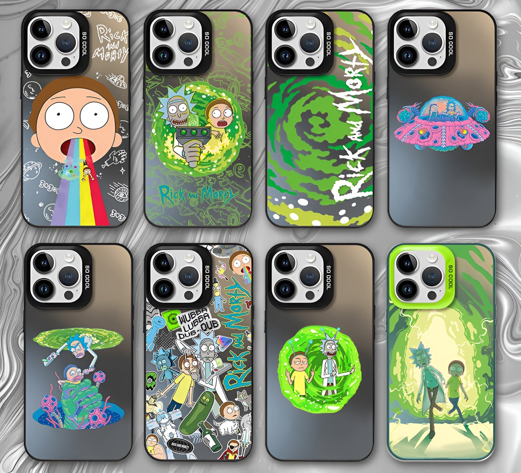 New Original Rick and Morty Phone Case