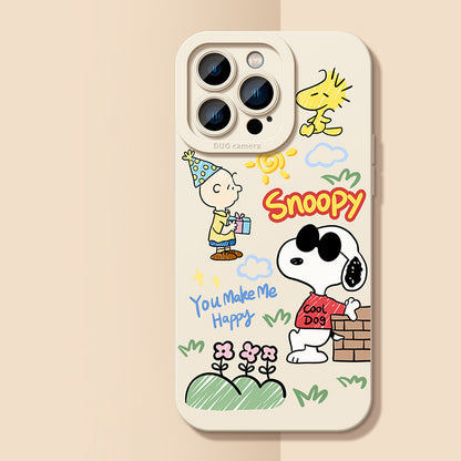 Peanuts Snoopy Themed Shockproof Phone Case