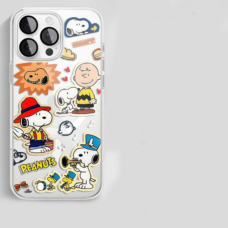 Cute Snoopy MagSafe Compatible phone case