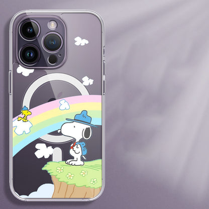 Cute Snoopy MagSafe Compatible phone case