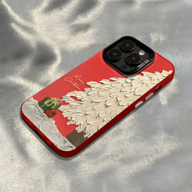 Winter Miracle: Cozy Christmas-themed Phone Case