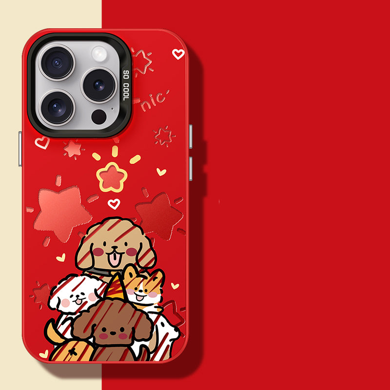 Winter Miracle: Cozy Christmas-themed Phone Case