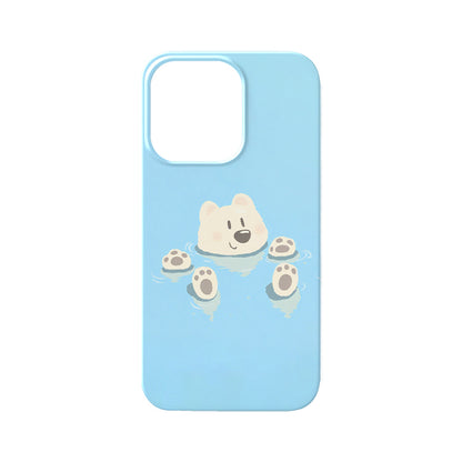 Cute kitten and puppy phone case