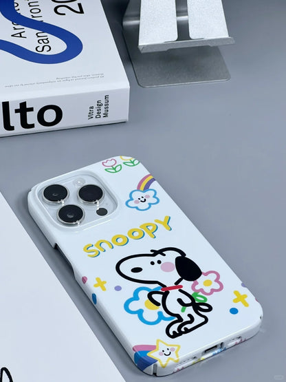 Peanuts Snoopy Themed Shockproof Phone Case