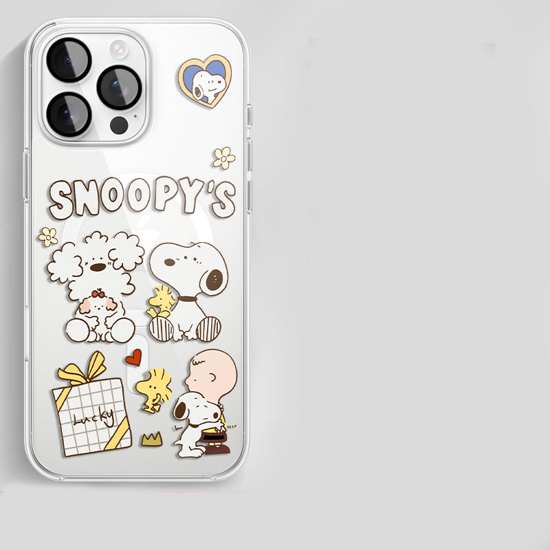 Cute Snoopy MagSafe Compatible phone case