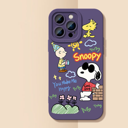 Peanuts Snoopy Themed Shockproof Phone Case