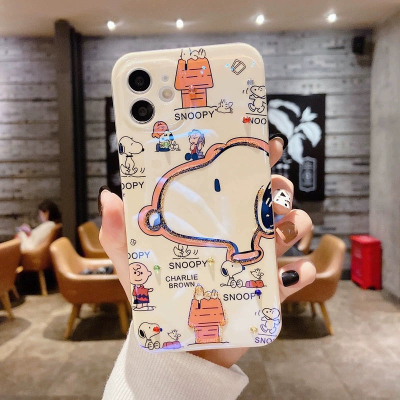 Peanuts Snoopy Themed Shockproof Phone Case