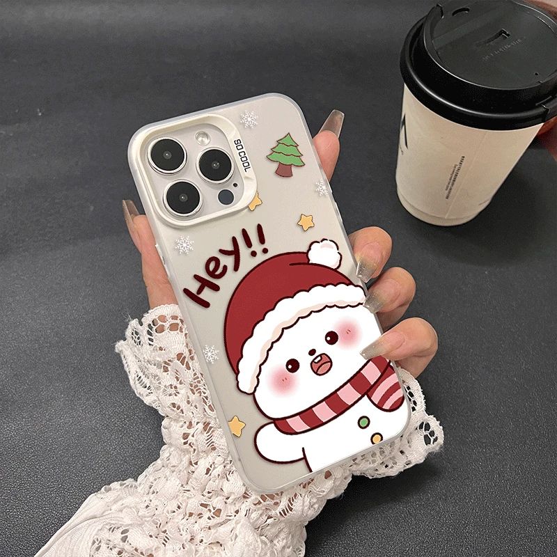 Winter Miracle: Cozy Christmas-themed Phone Case