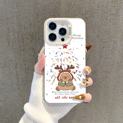 Winter Miracle: Cozy Christmas-themed Phone Case