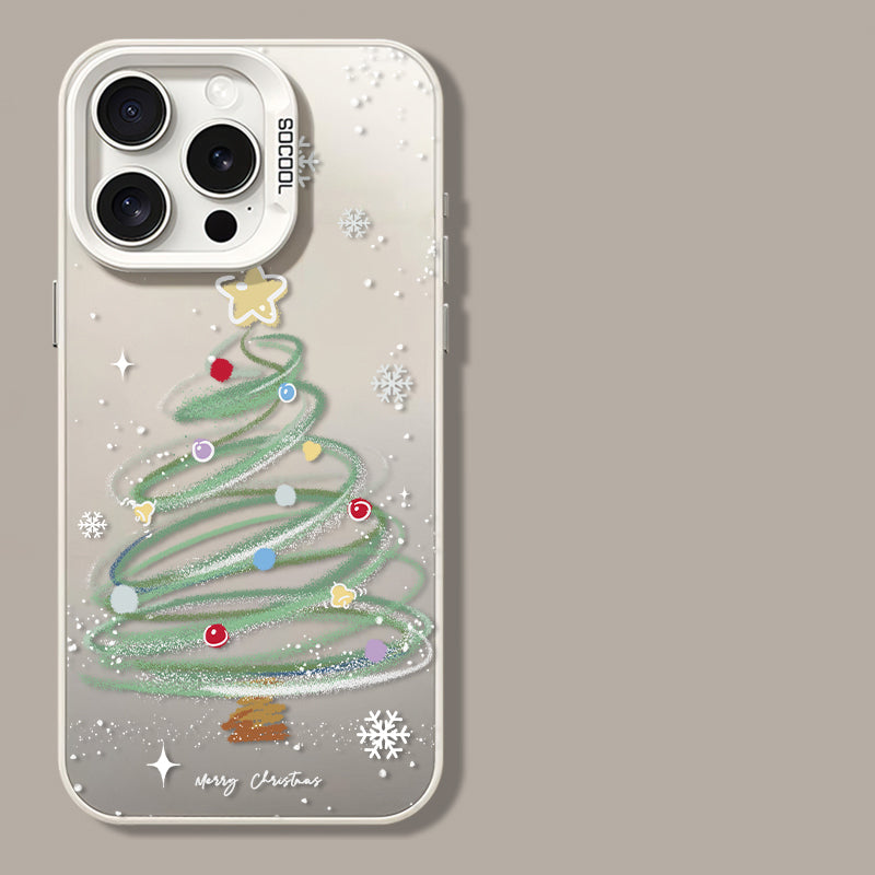 Winter Miracle: Cozy Christmas-themed Phone Case