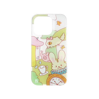 Cute kitten and puppy phone case