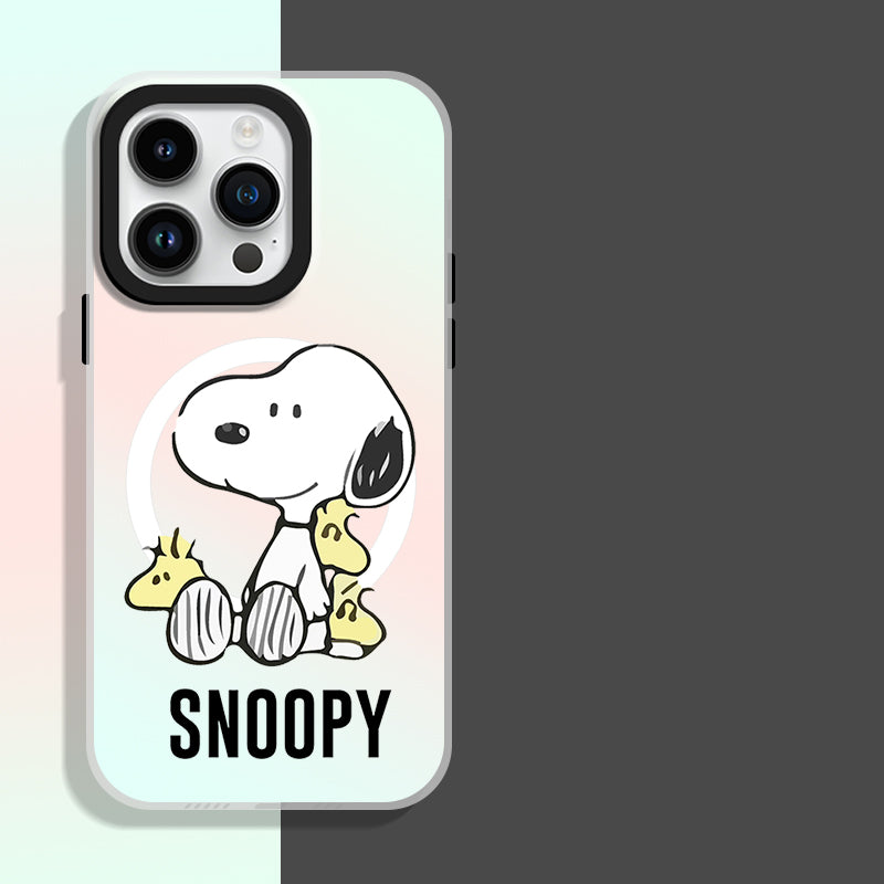 Cute Snoopy MagSafe Compatible phone case