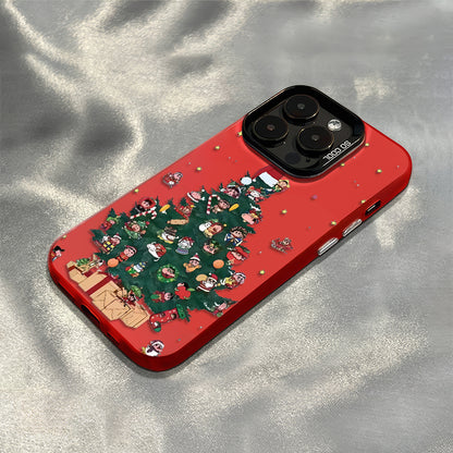 Winter Miracle: Cozy Christmas-themed Phone Case