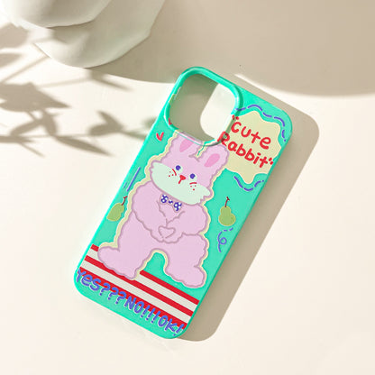 Cute kitten and puppy phone case