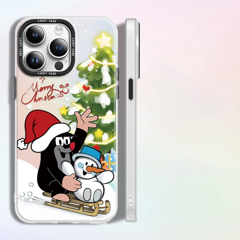 Winter Miracle: Cozy Christmas-themed Phone Case