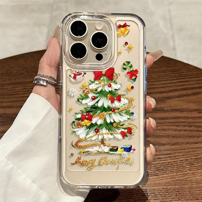 Winter Miracle: Cozy Christmas-themed Phone Case