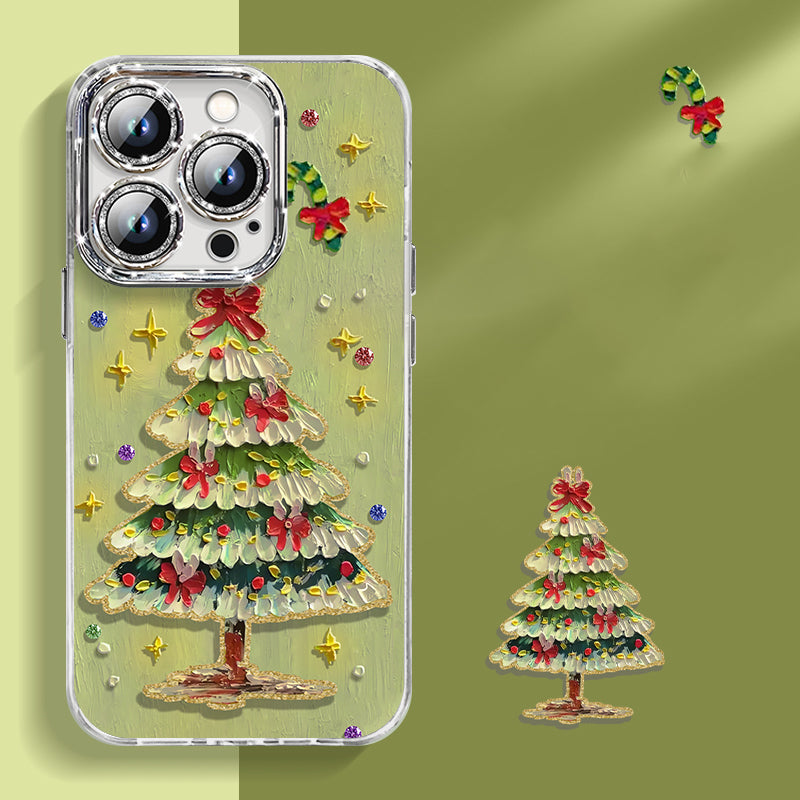 Winter Miracle: Cozy Christmas-themed Phone Case