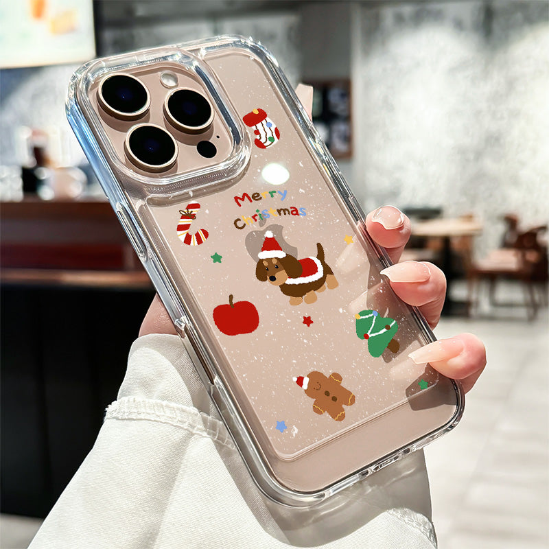 Winter Miracle: Cozy Christmas-themed Phone Case