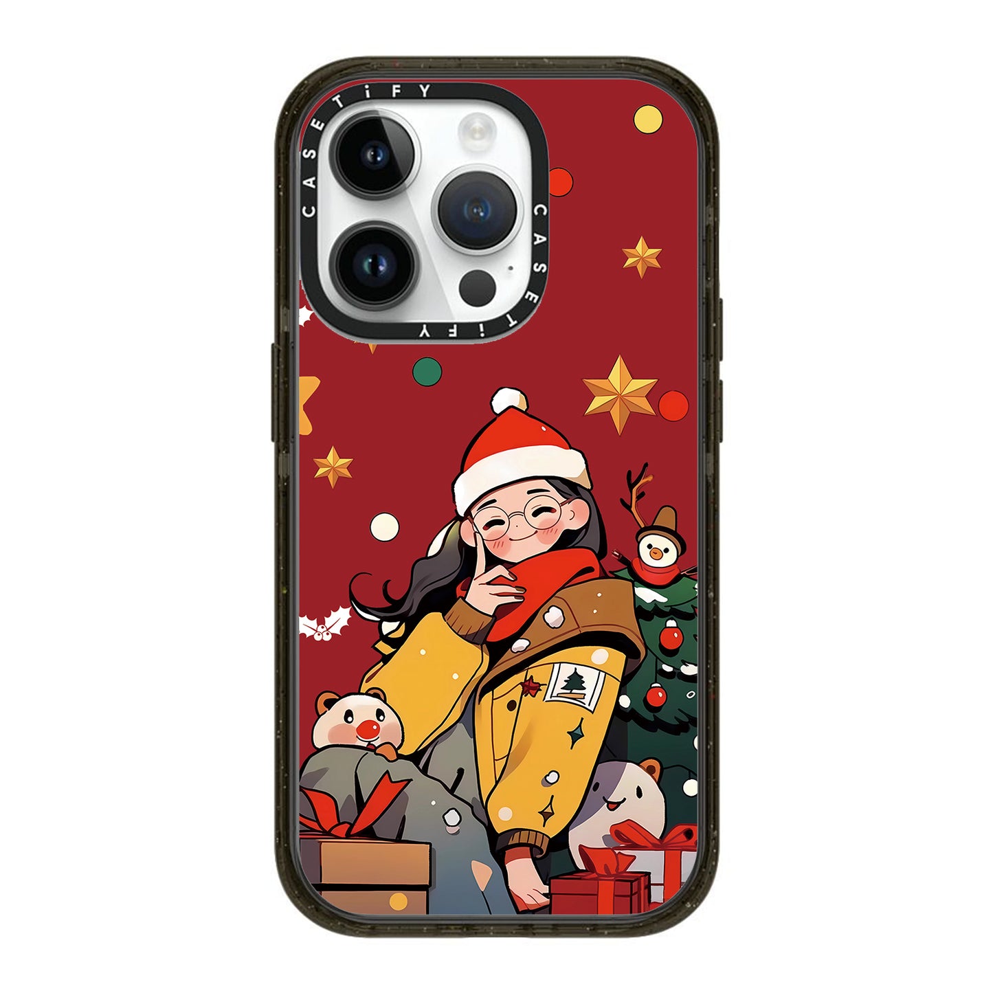 Winter Miracle: Cozy Christmas-themed Phone Case