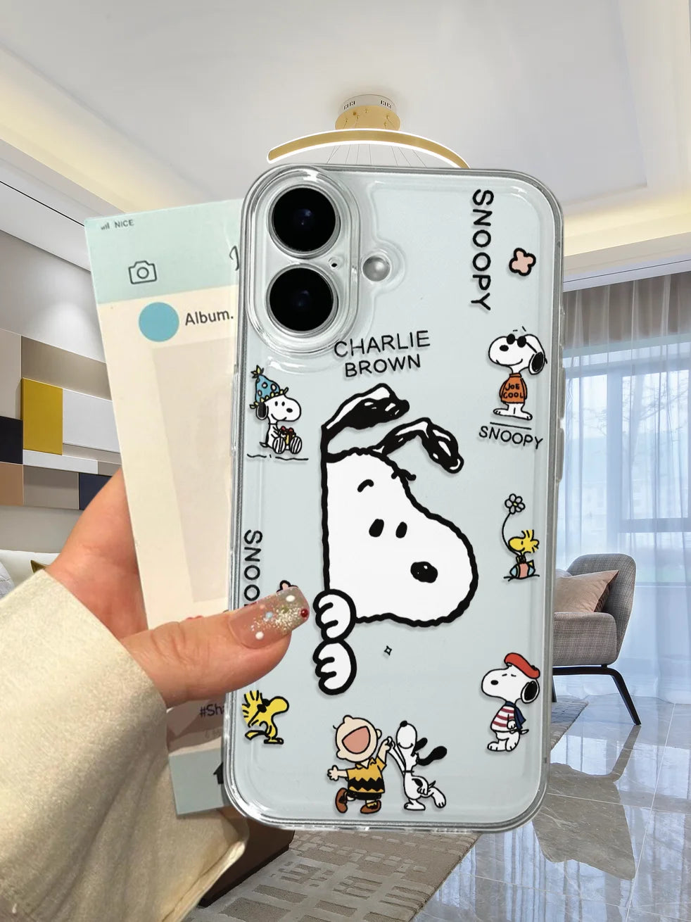 Peanuts Snoopy Themed Shockproof Phone Case