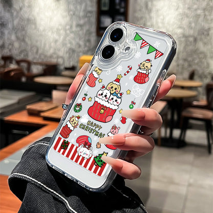 Winter Miracle: Cozy Christmas-themed Phone Case