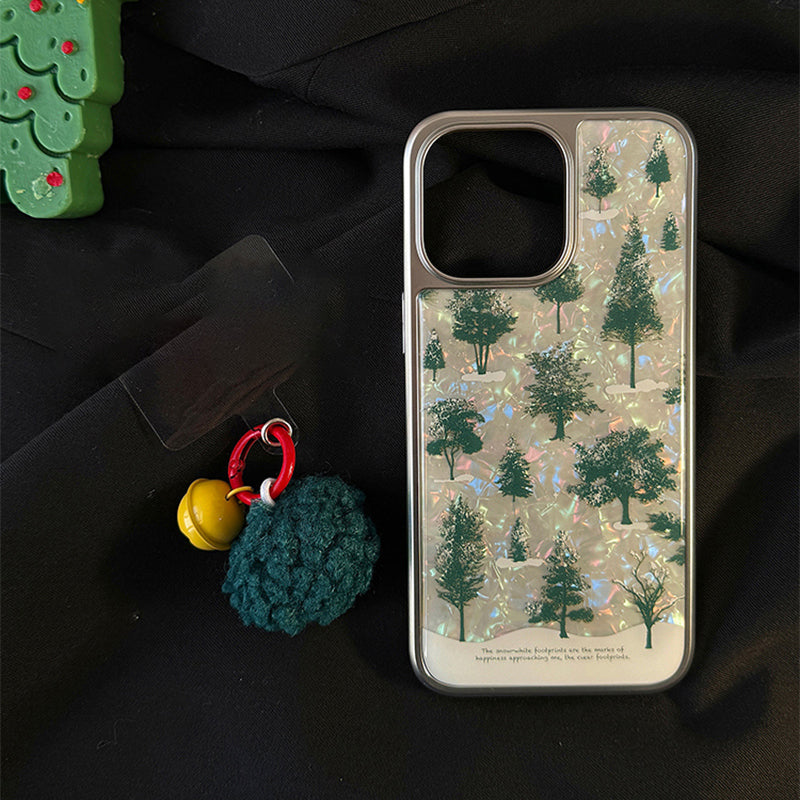 Winter Miracle: Cozy Christmas-themed Phone Case