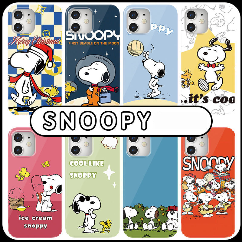 Peanuts Snoopy Themed Shockproof Phone Case