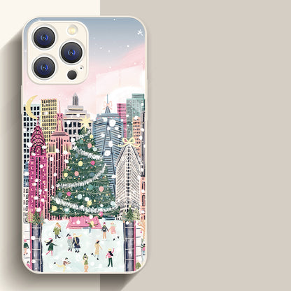 Winter Miracle: Cozy Christmas-themed Phone Case